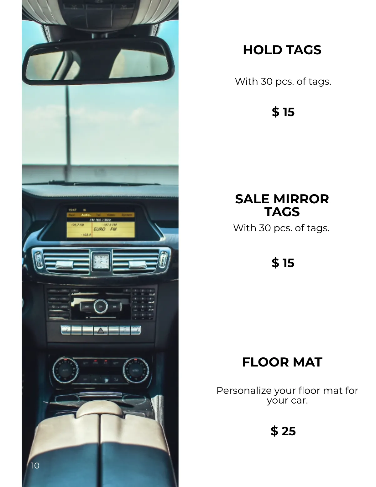 Free Auto Dealer Catalog Template to Edit Online