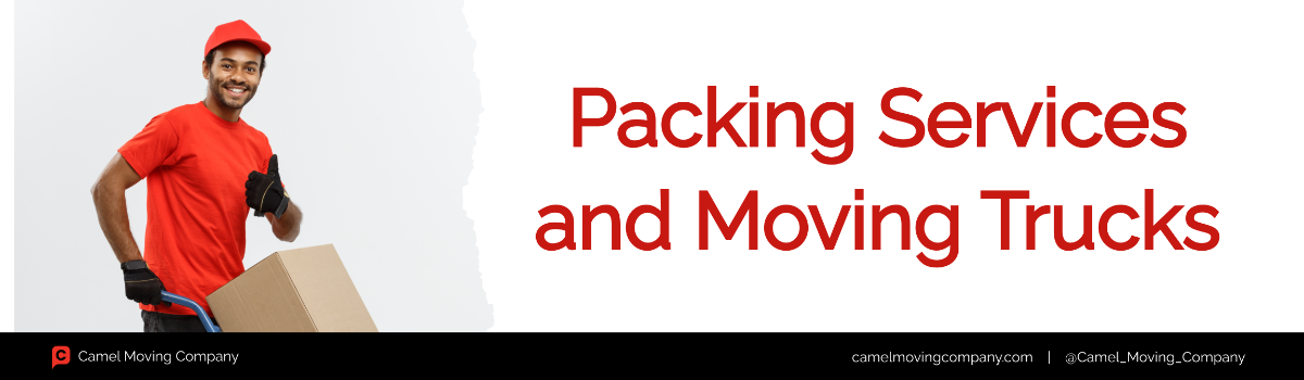 Free Packing And Moving Services Billboard Template