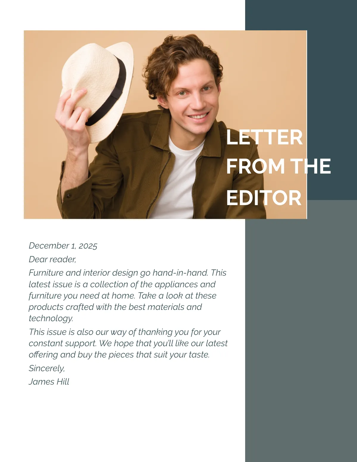 Free Elegant Corporate Catalog Template to Edit Online