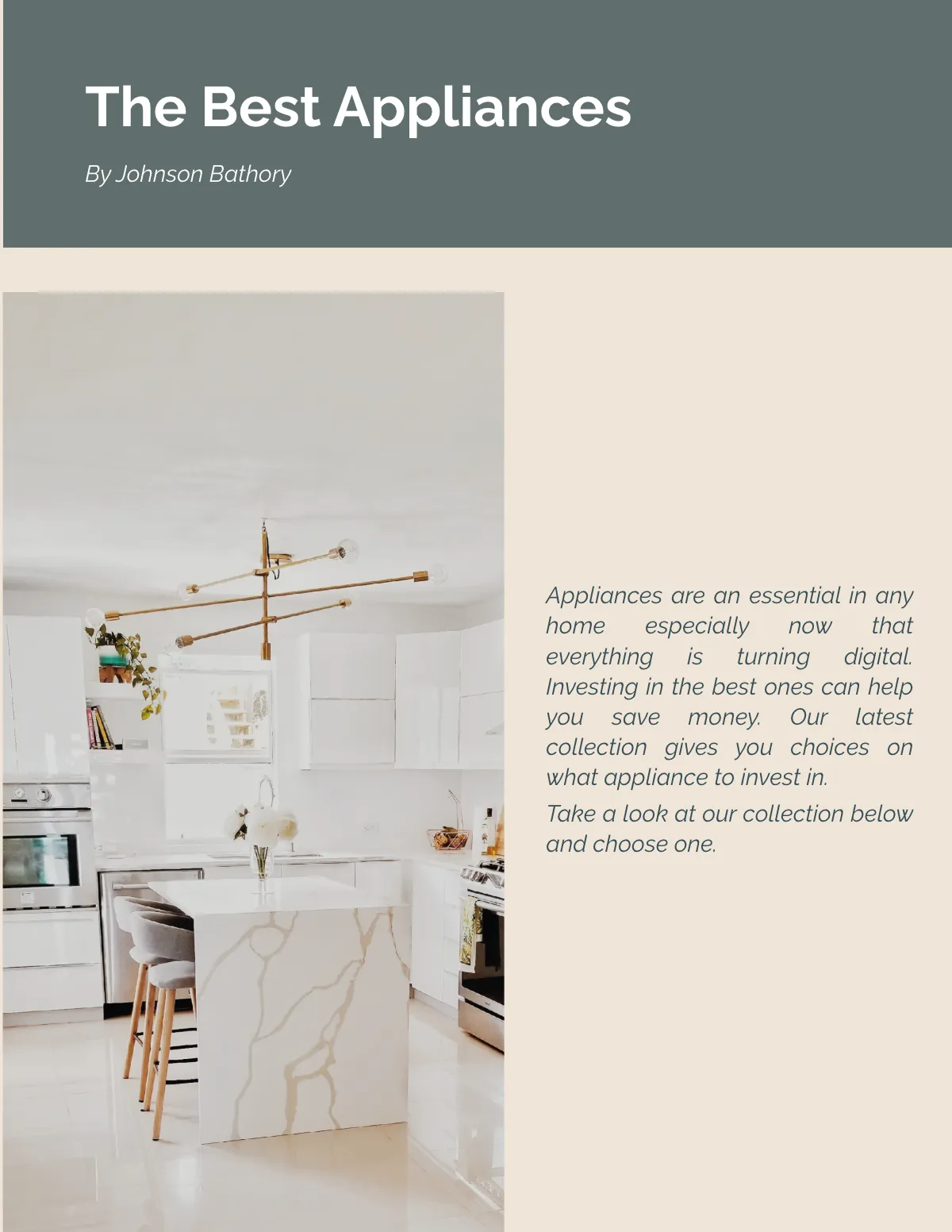 Free Elegant Corporate Catalog Template to Edit Online