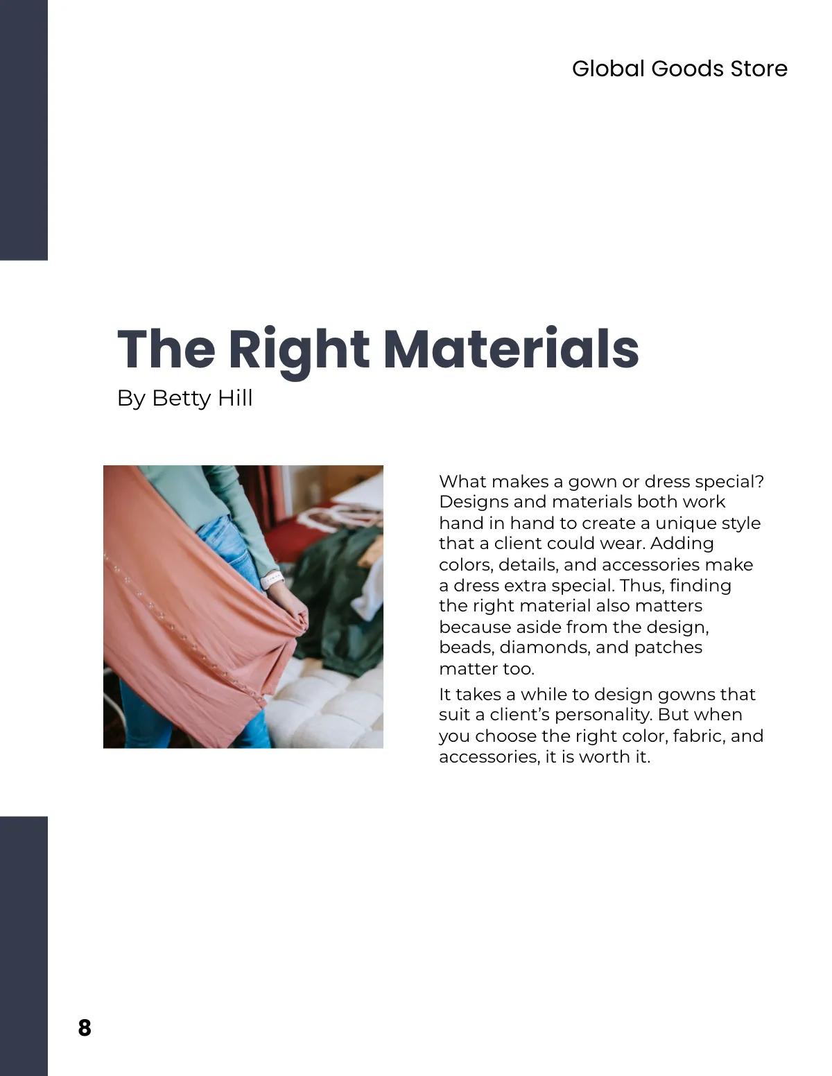 Free A5 Portfolio Catalog Template to Edit Online