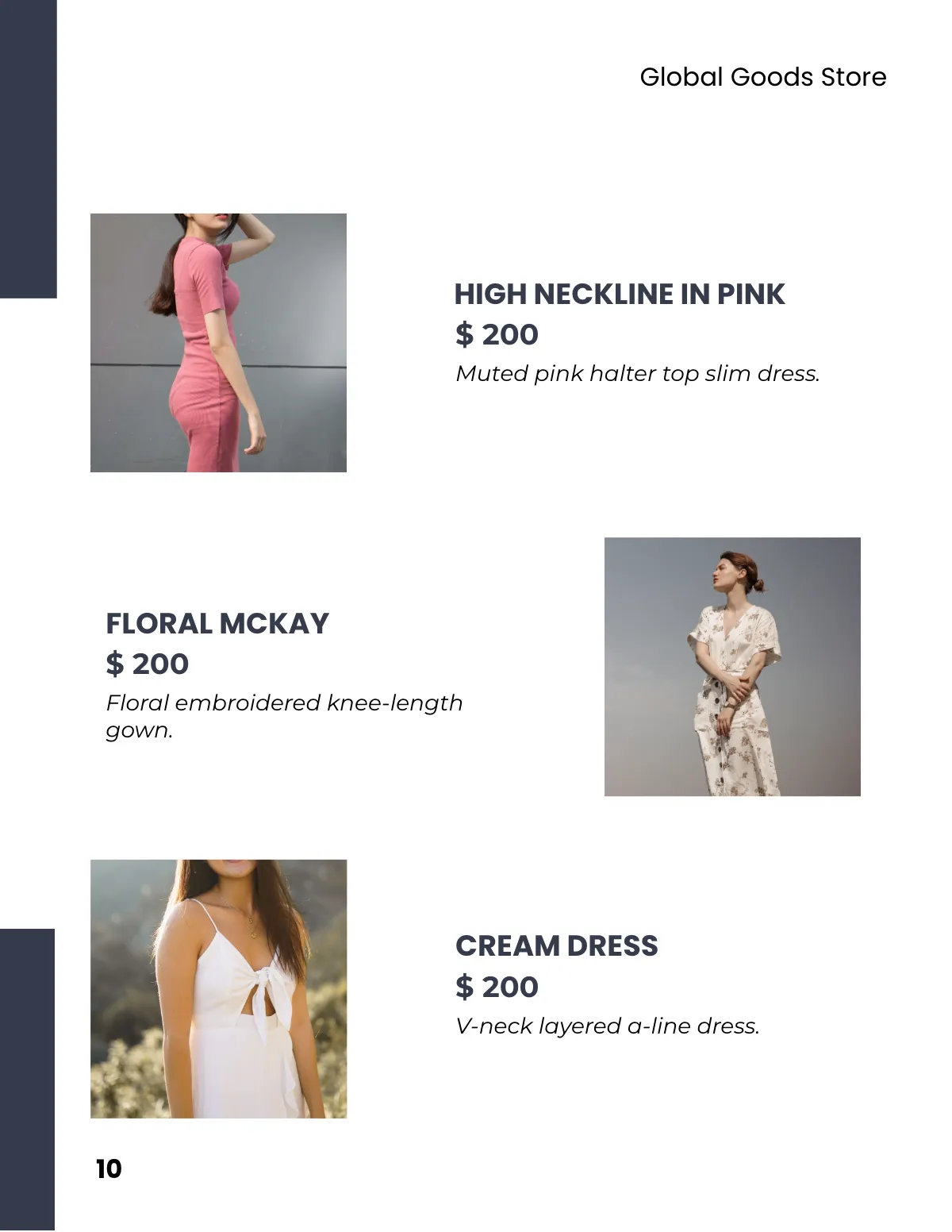 Free A5 Portfolio Catalog Template to Edit Online