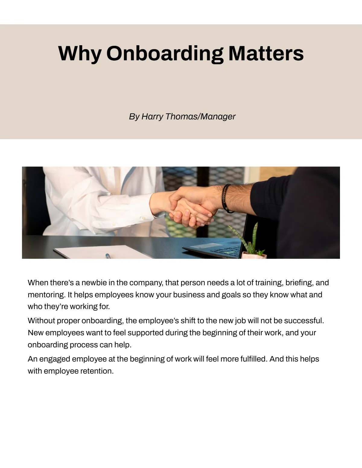 Free Onboarding eBook Template to Edit Online Free Onboarding eBook Template to Edit Online