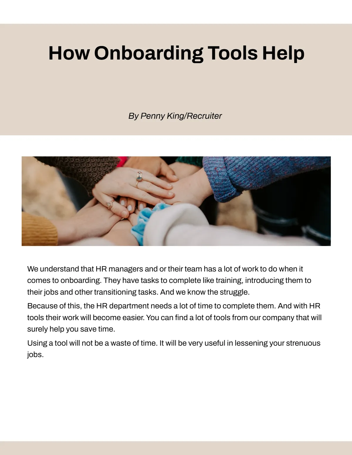 Free Onboarding eBook Template to Edit Online Free Onboarding eBook Template to Edit Online