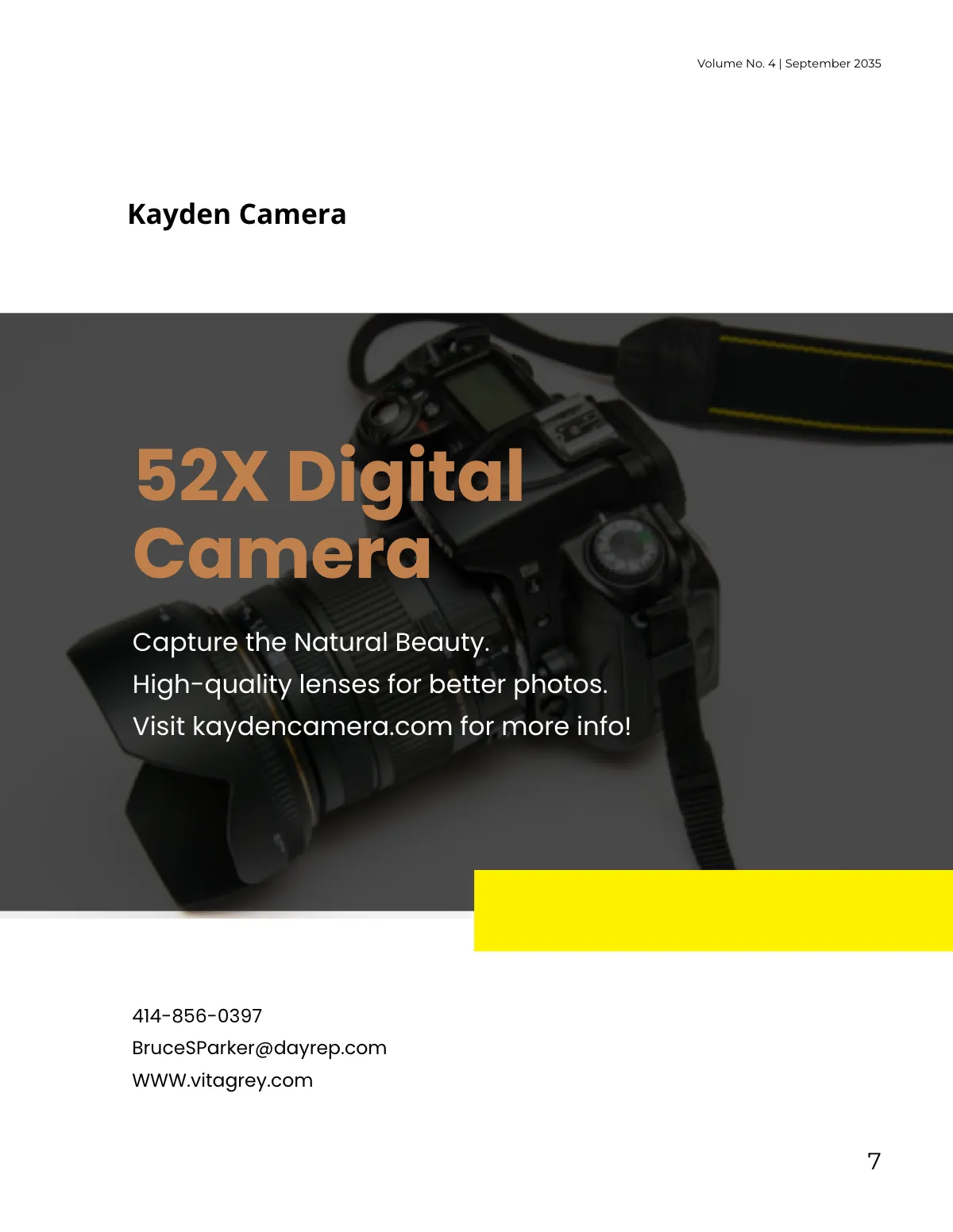 Free Kids School Catalog Template to Edit Online