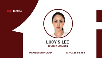 Temple Membership ID Card Template.jpe