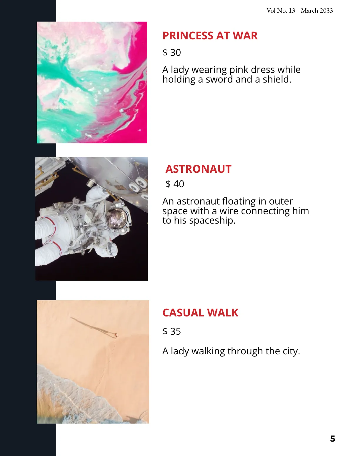 Free Creative Portfolio Catalog Template to Edit Online