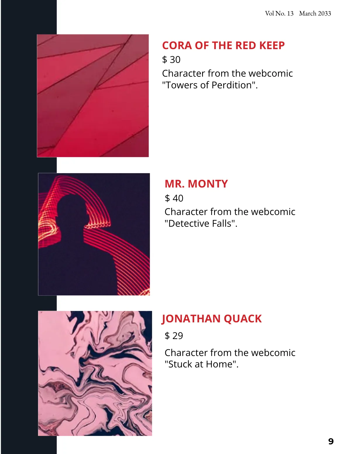 Free Creative Portfolio Catalog Template to Edit Online