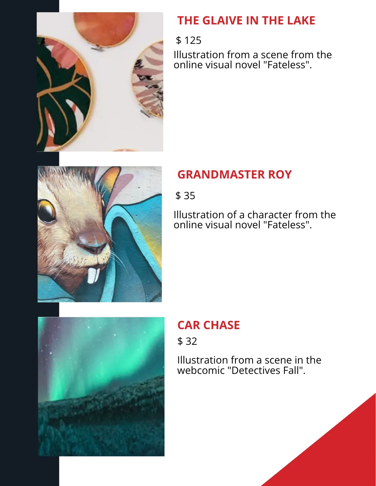 Free Creative Portfolio Catalog Template to Edit Online