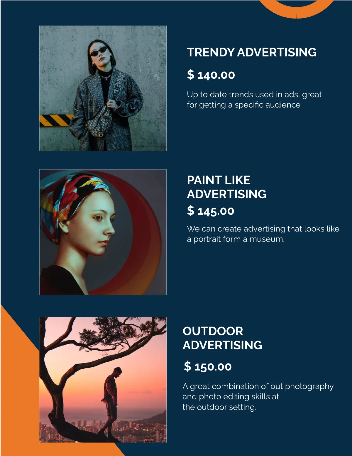 Free Creative Agency Portfolio Catalog Template to Edit Online