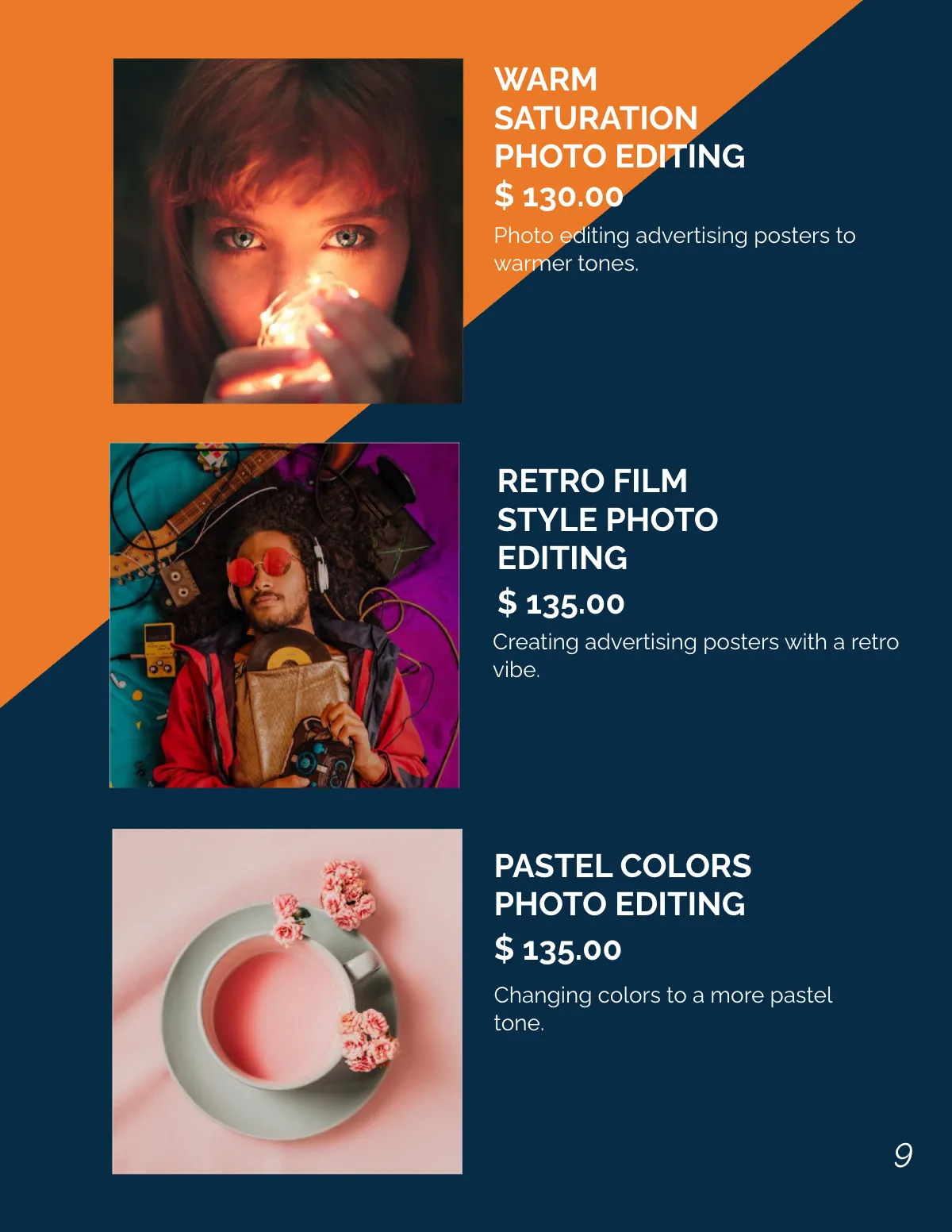 Free Creative Agency Portfolio Catalog Template to Edit Online