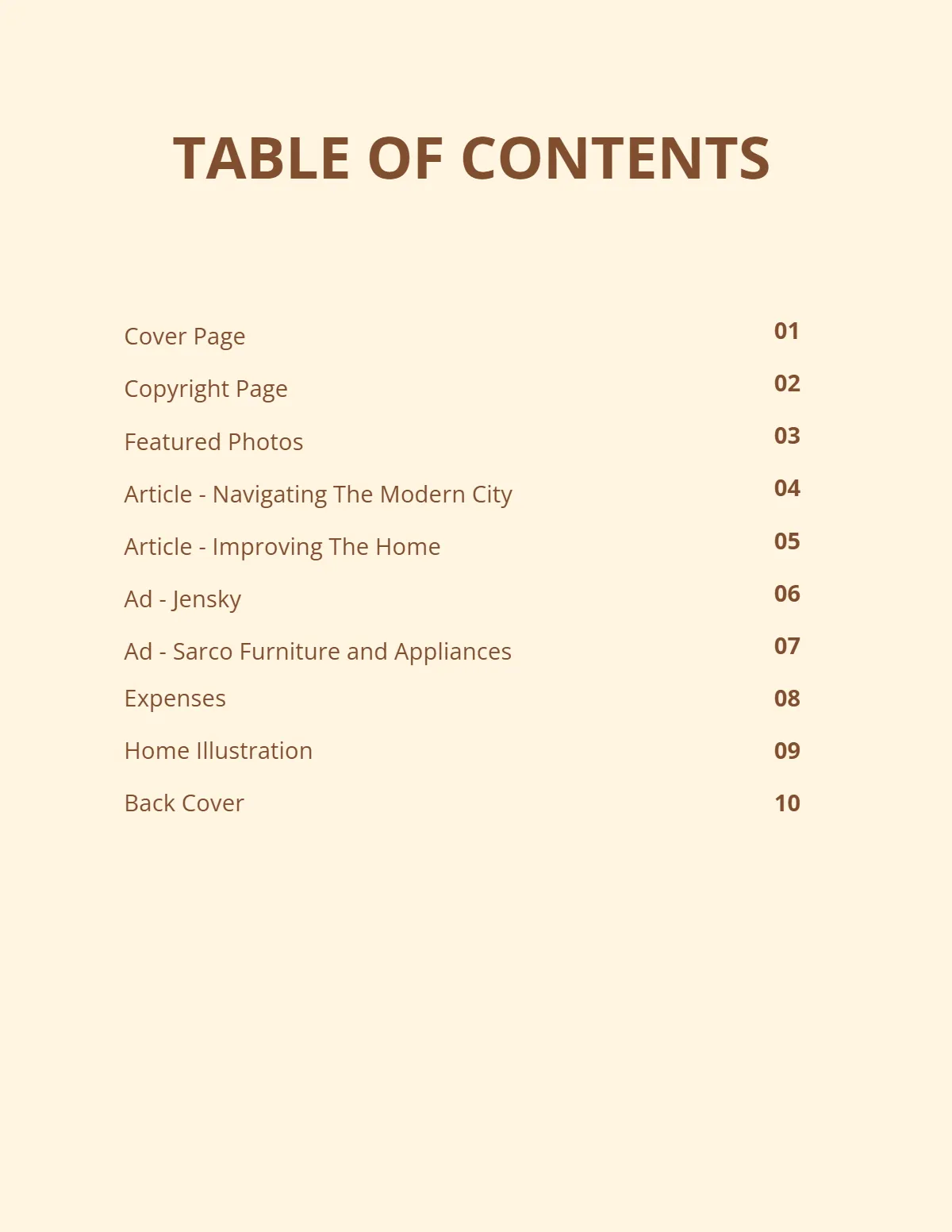 Free Modern eBook Template to Edit Online