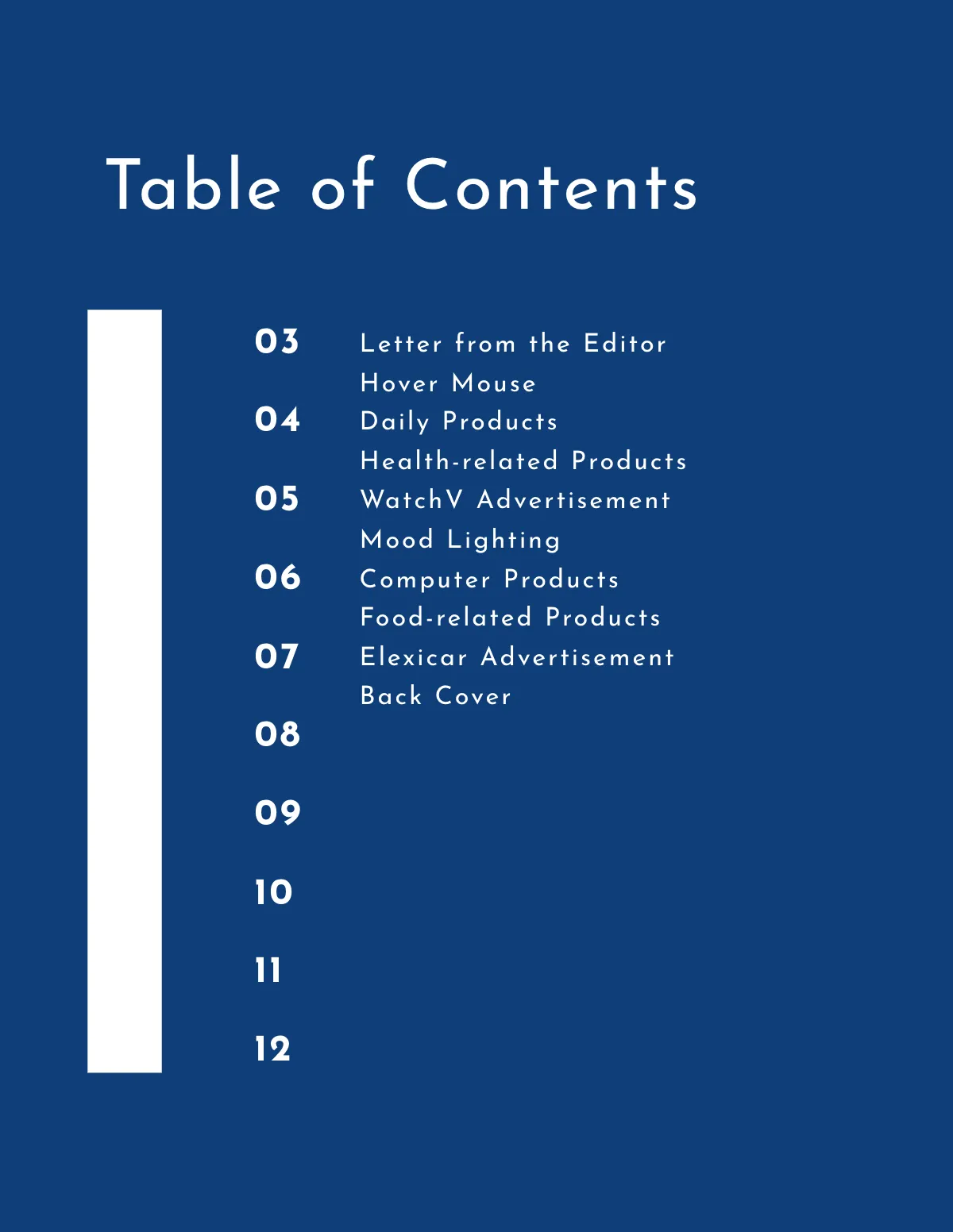 Free Advance Technology Catalog  Template to Edit Online