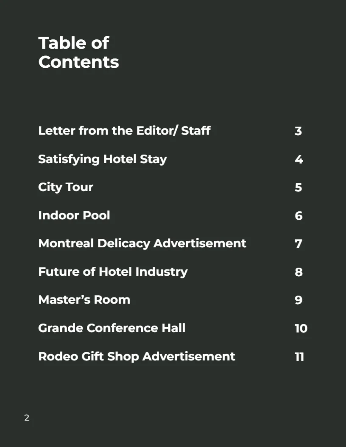Free Elegance Hotel Catalog Template to Edit Online