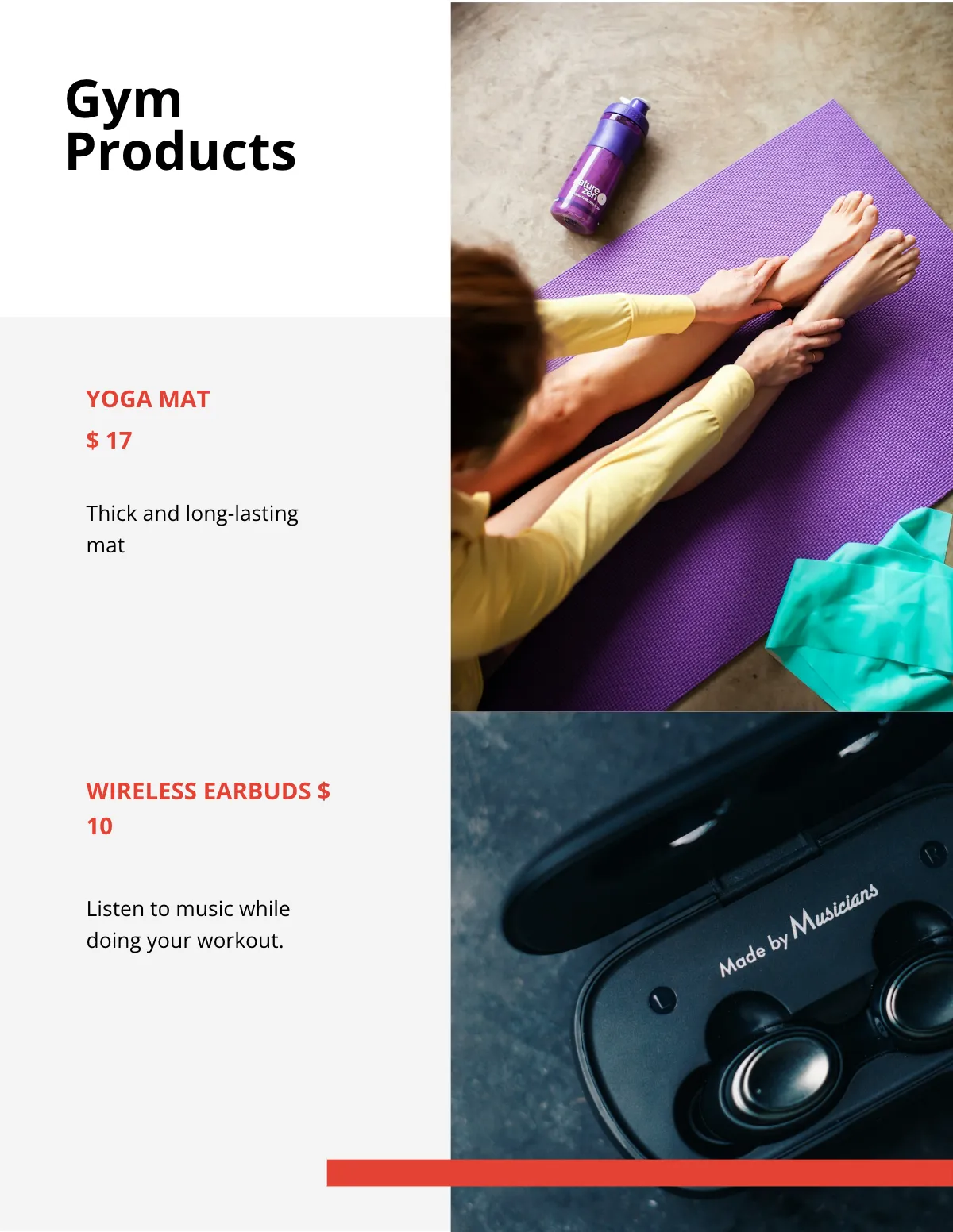 Free Fitness eBook Template to Edit Online