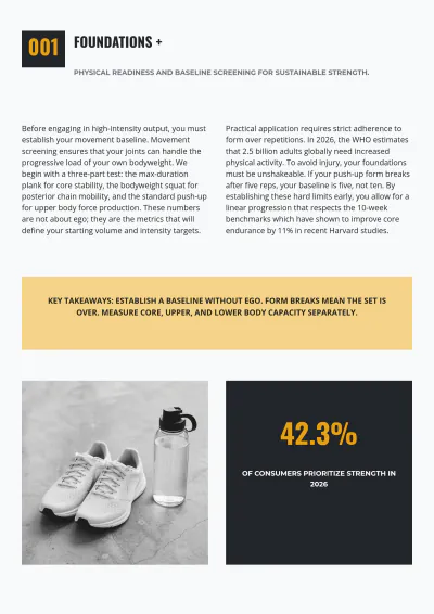 Free Fitness eBook Template to Edit Online