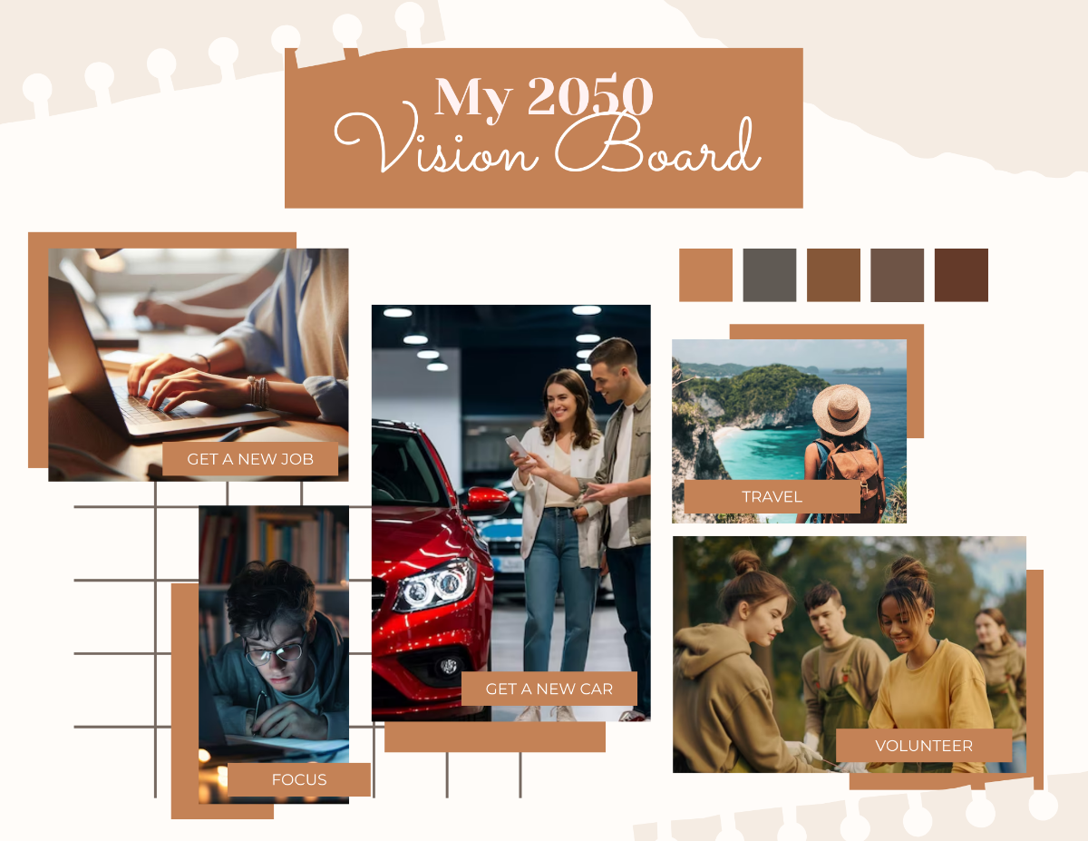 Vision Board Template - Edit Online & Download