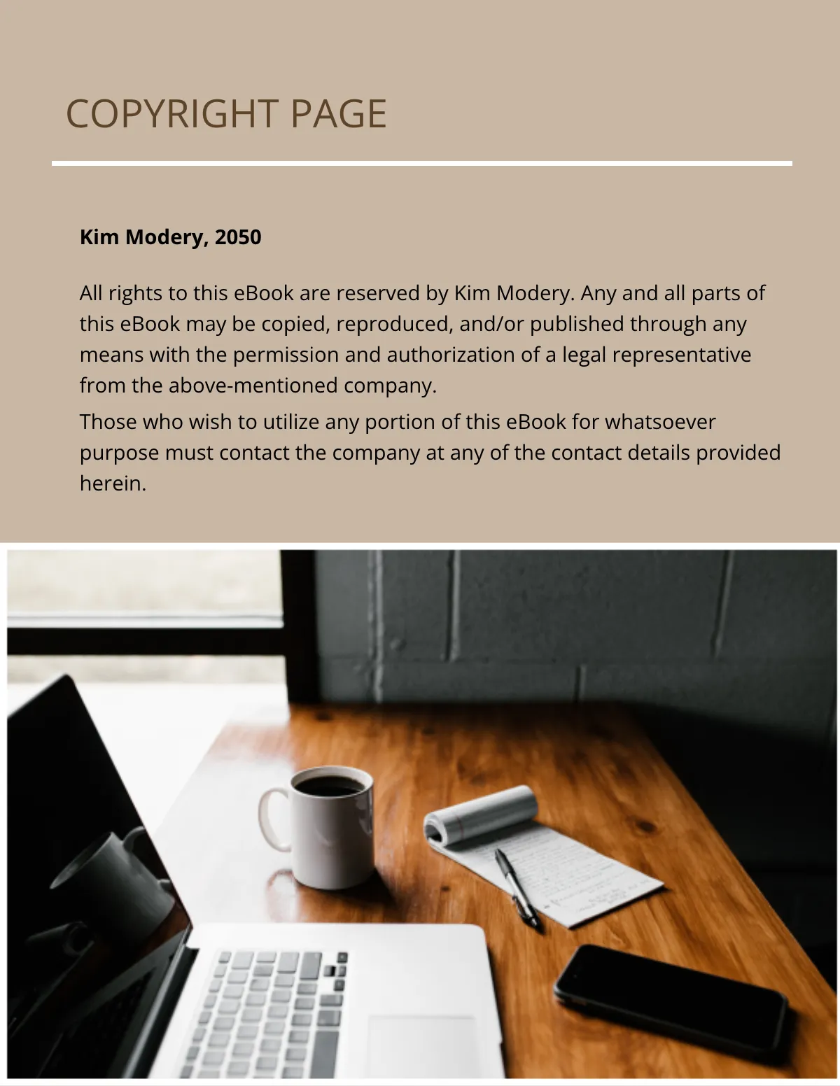 Free Blogger eBook Template to Edit Online