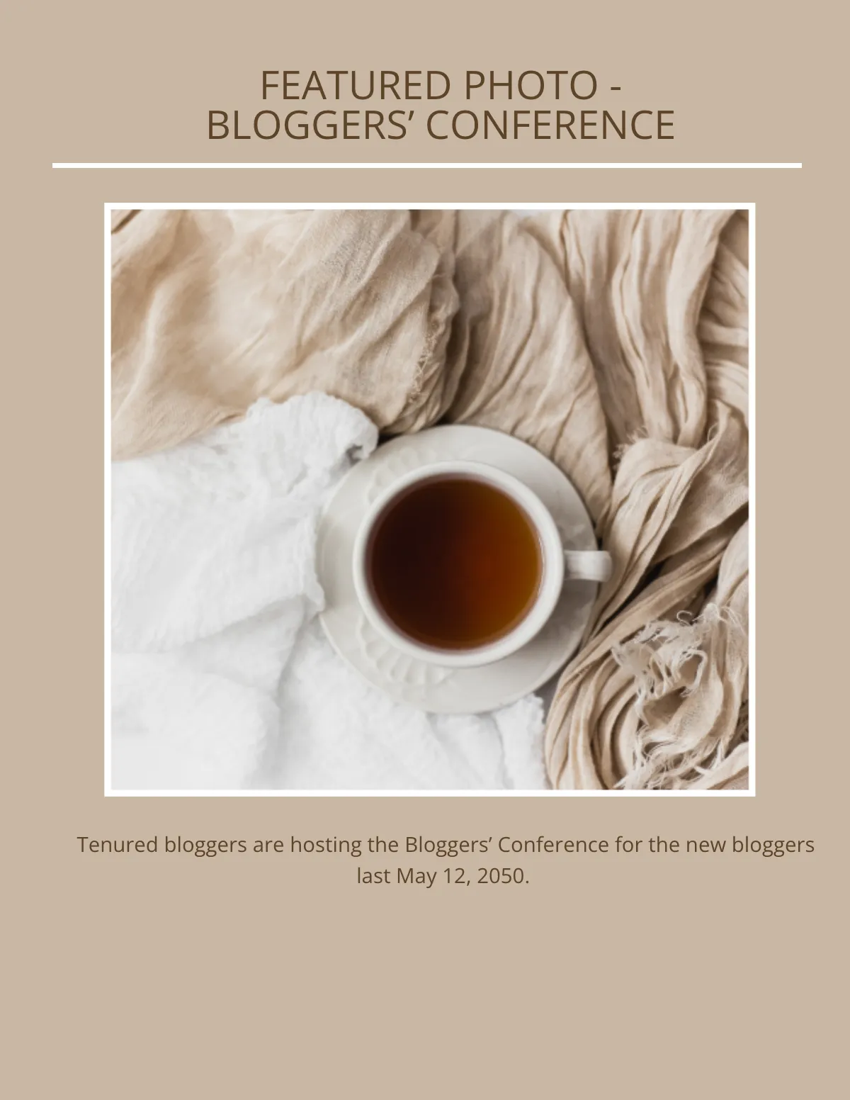 Free Blogger eBook Template to Edit Online