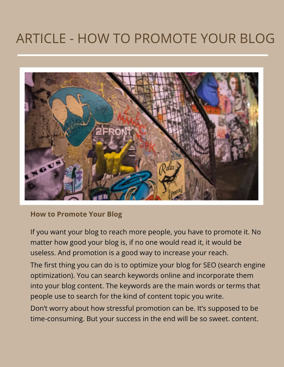 Free Blogger eBook Template to Edit Online