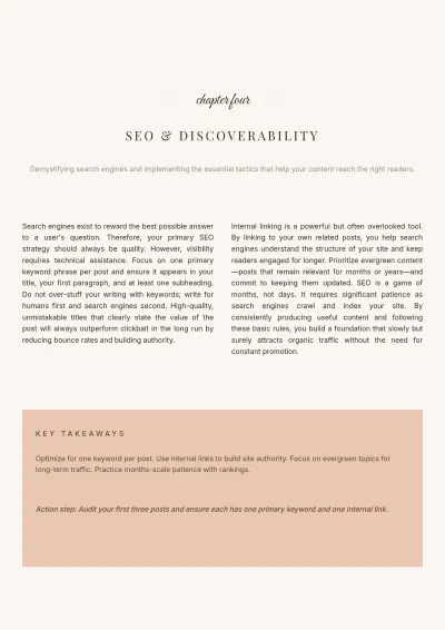 Free Blogger eBook Template to Edit Online