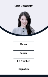 Free Blank Student ID Card Template - Illustrator, Word, Apple Pages, PSD, Publisher