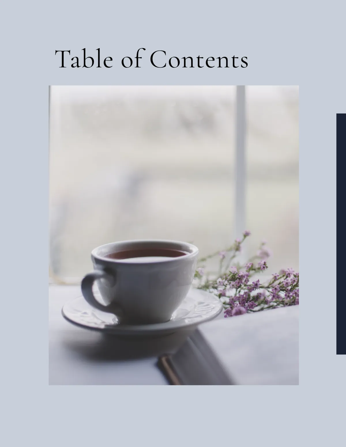 Free Tea Store Catalog Template to Edit Online