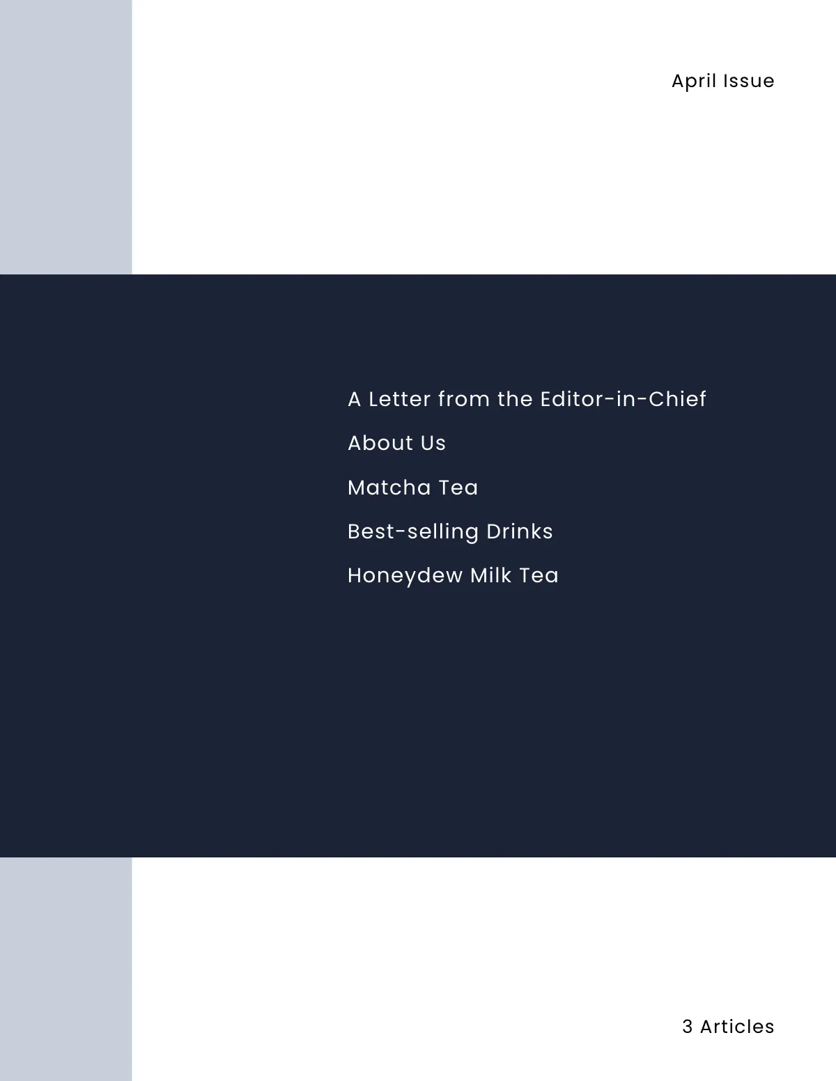 Free Tea Store Catalog Template to Edit Online