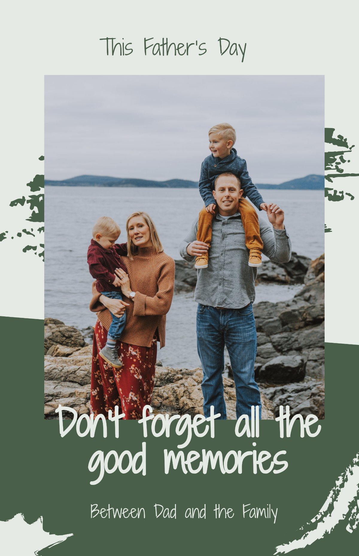 Father's Day Photo Poster Template