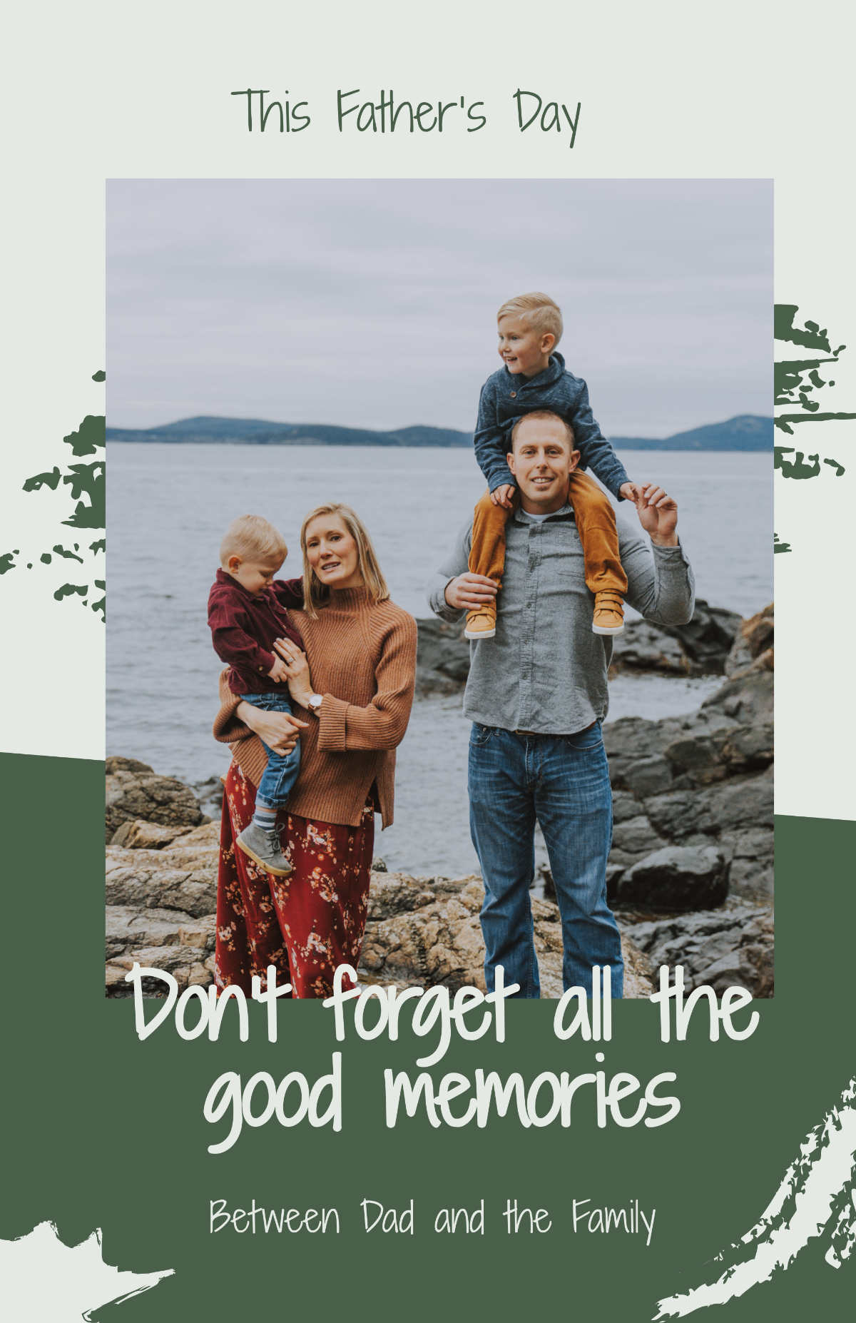 Father's Day Photo Poster Template