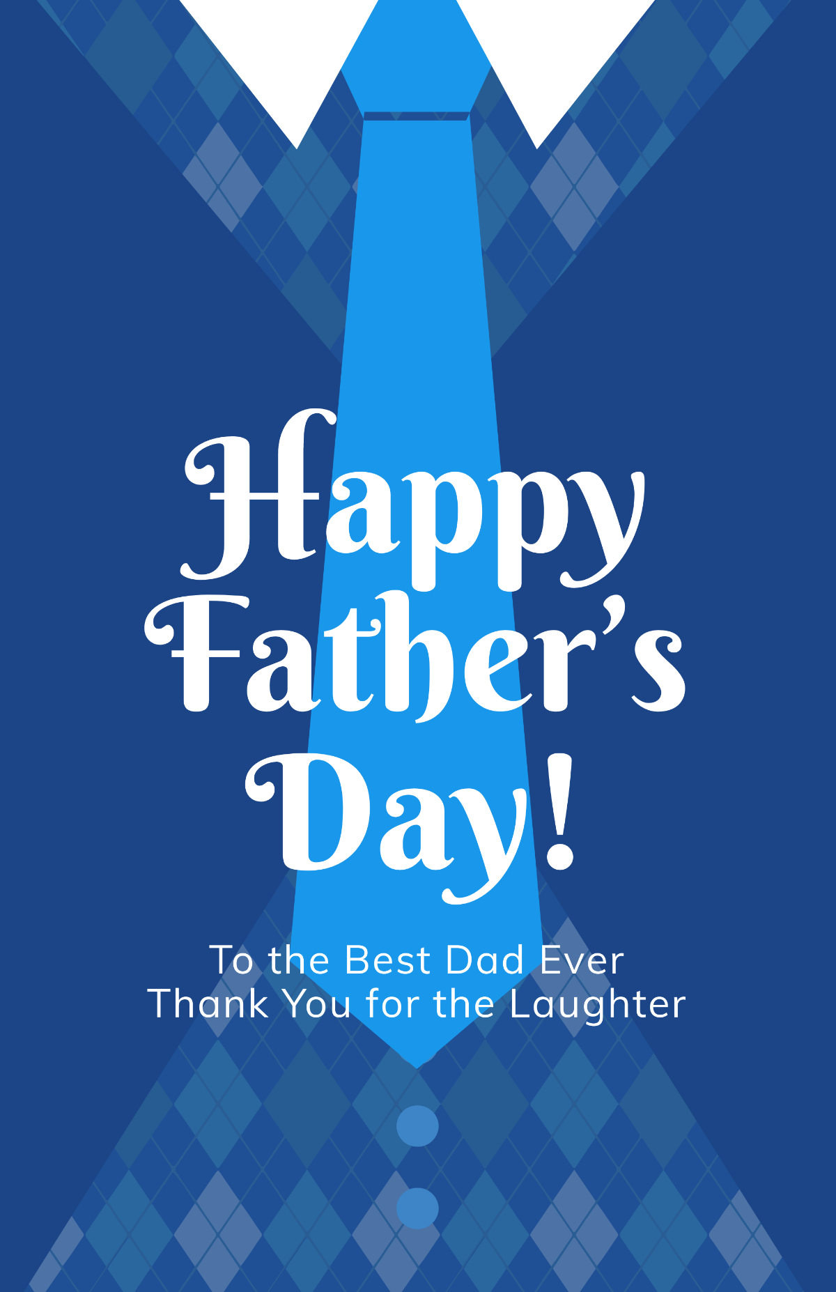 Creative Father's Day Poster Template