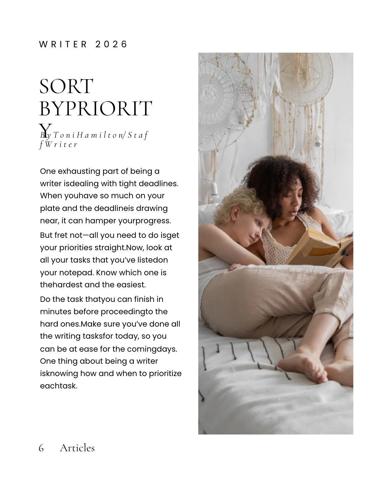 Free Simple Zine Template to Edit Online