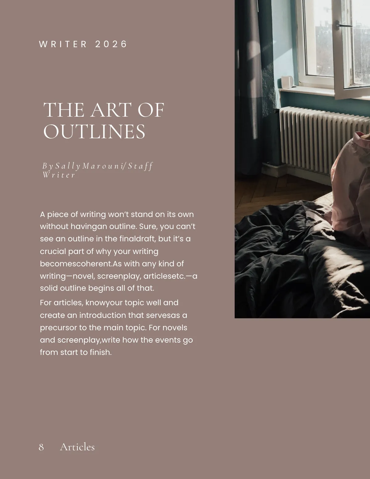 Free Simple Zine Template to Edit Online