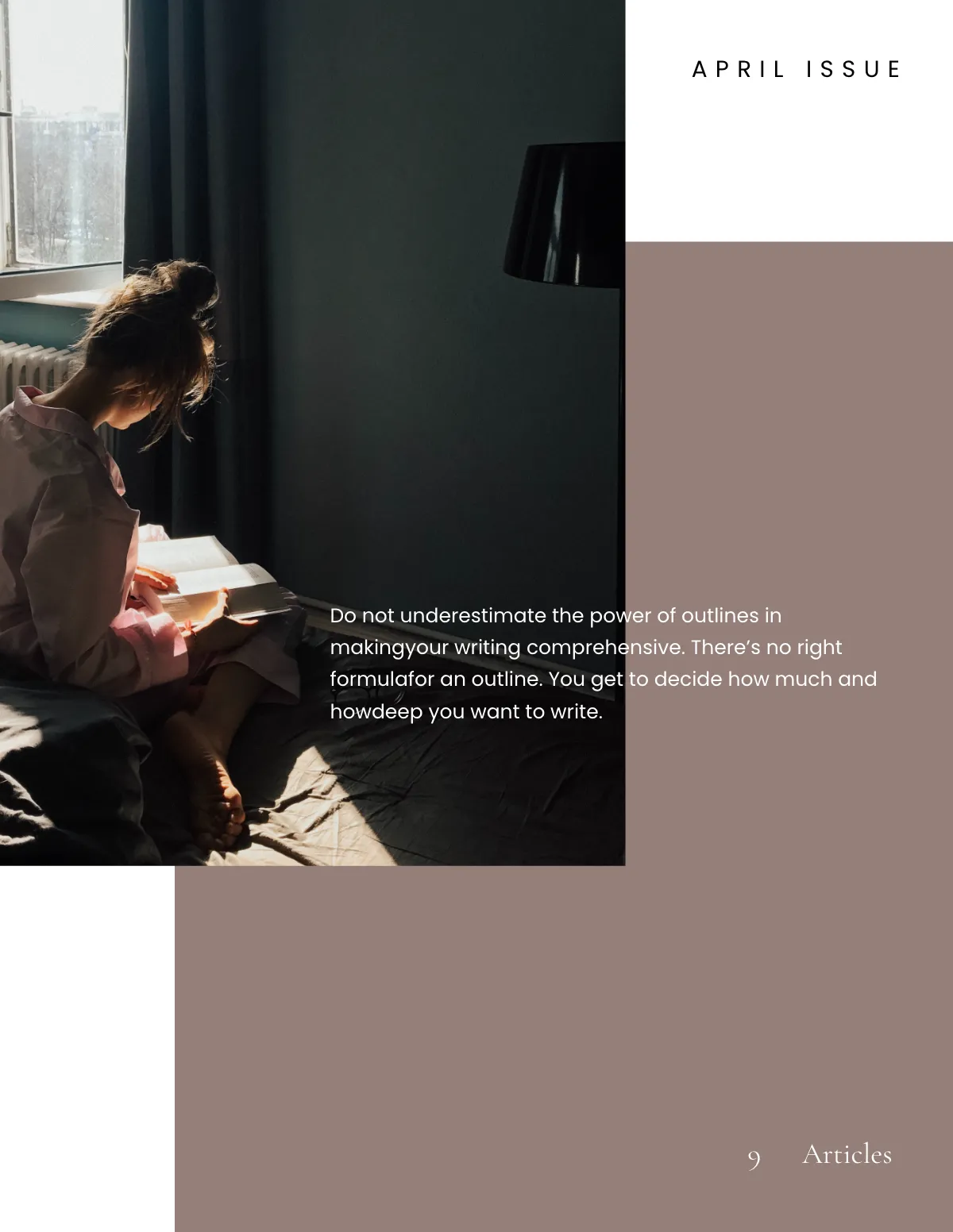 Free Simple Zine Template to Edit Online