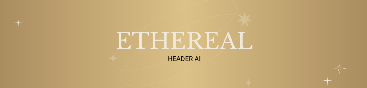 Ethereal Header AI Template