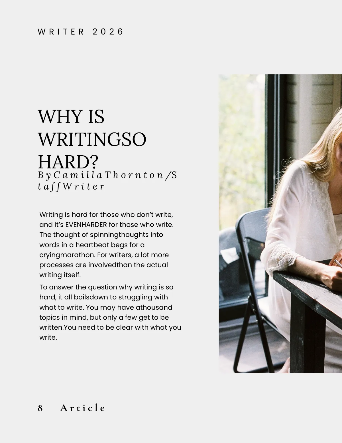 Free Zine Sample Template to Edit Online