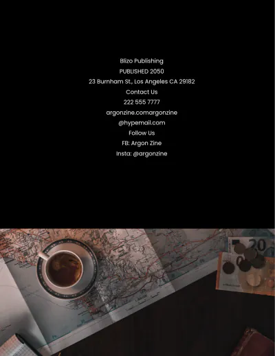 Free Zine Sample Template to Edit Online