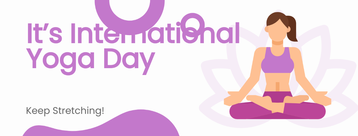 International Yoga Day Facebook Cover Template