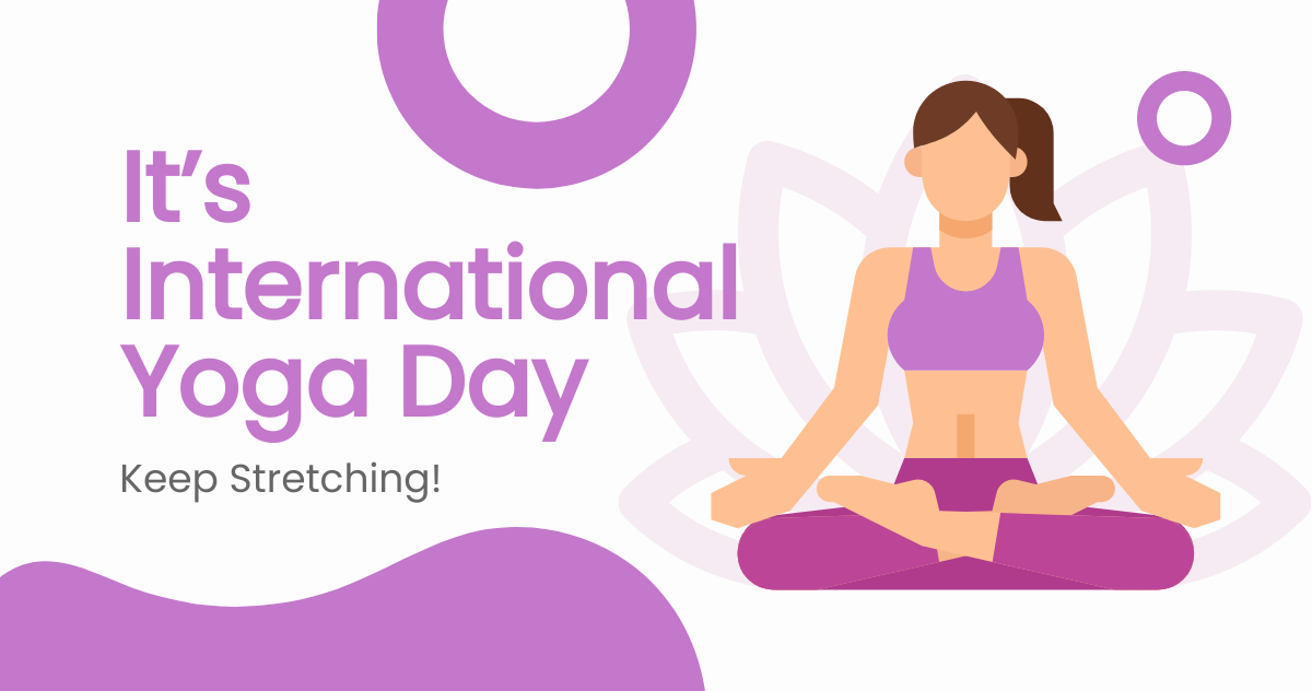 International Yoga Day Promo Facebook Post Template