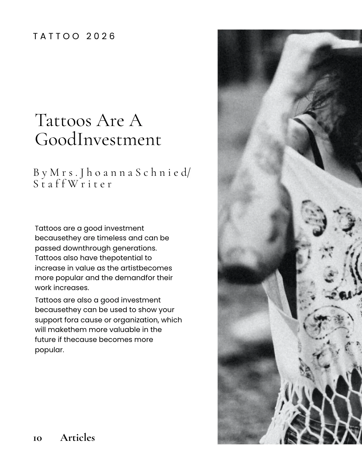 Free Minimal Zine Template to Edit Online