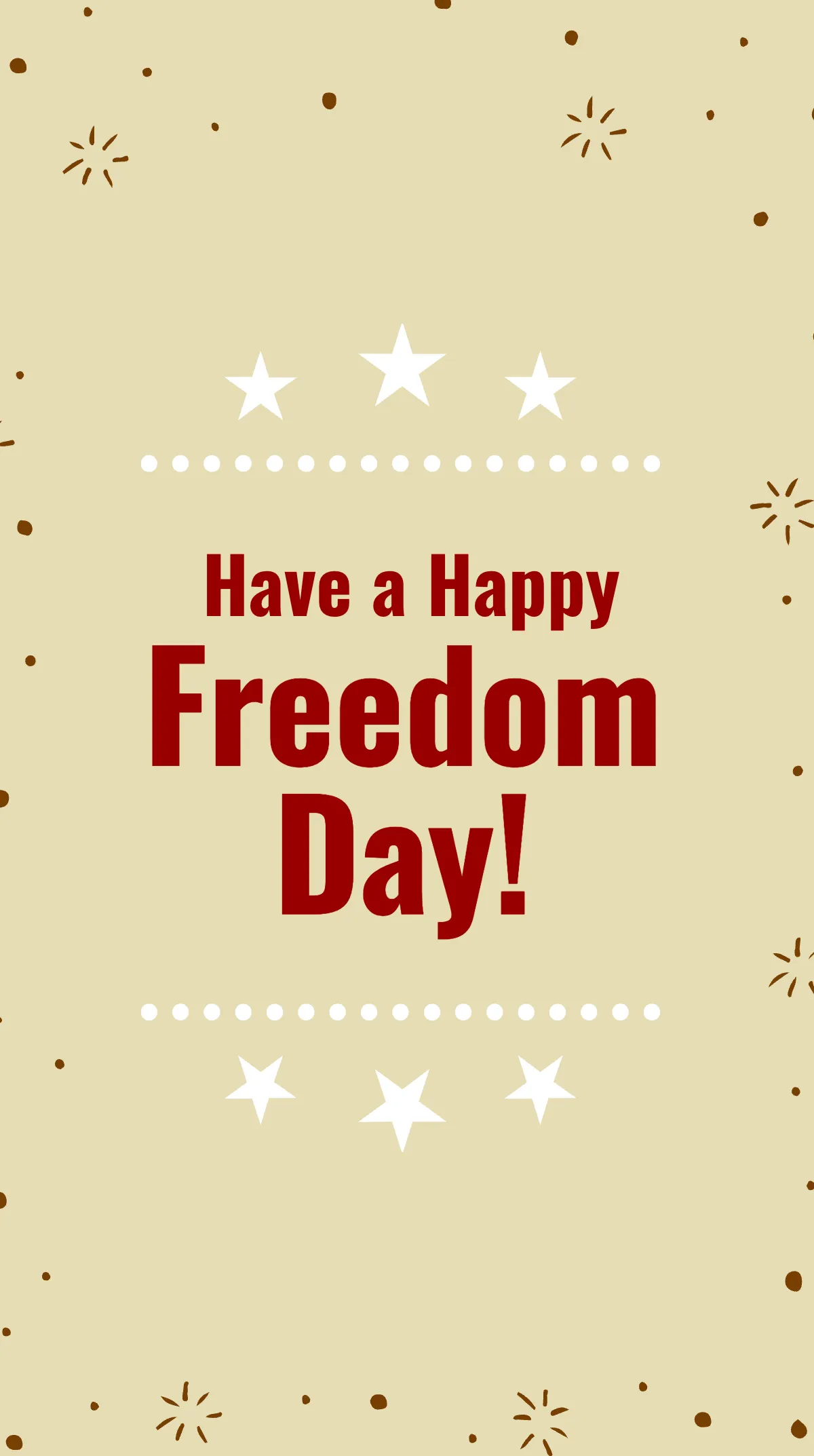 Free Juneteenth Freedom Day Instagram Story Template to Edit Online