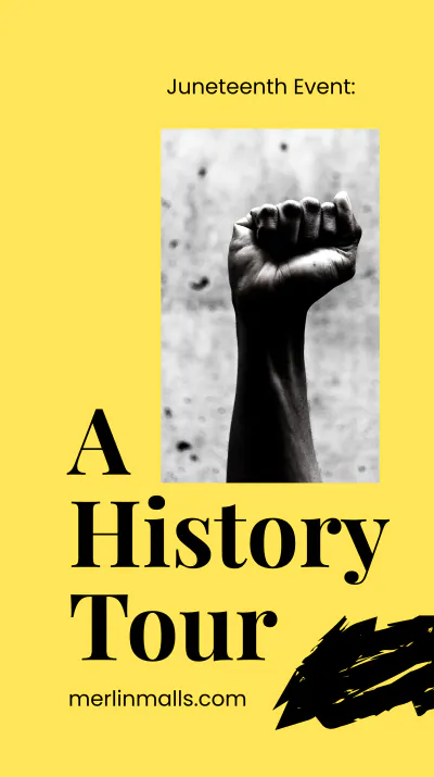 Free Juneteenth Event Instagram Story Template to Edit Online