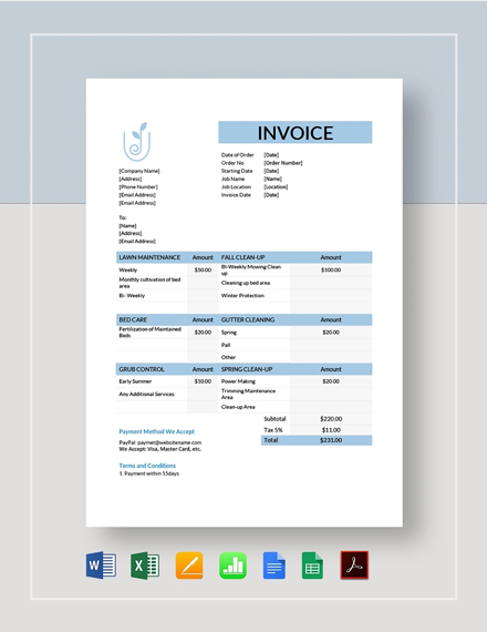 Lawn Care Invoice Template from images.template.net