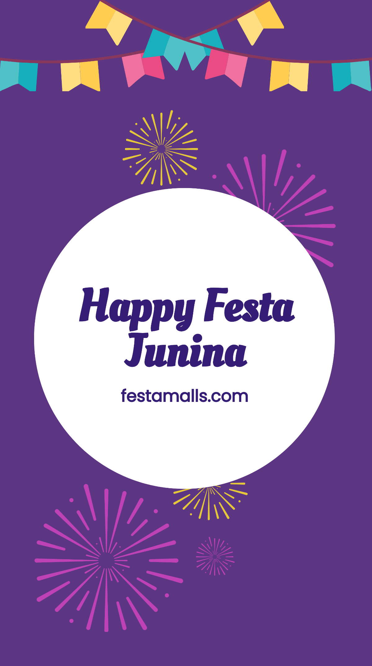 Happy Festa Junina Instagram Story Template