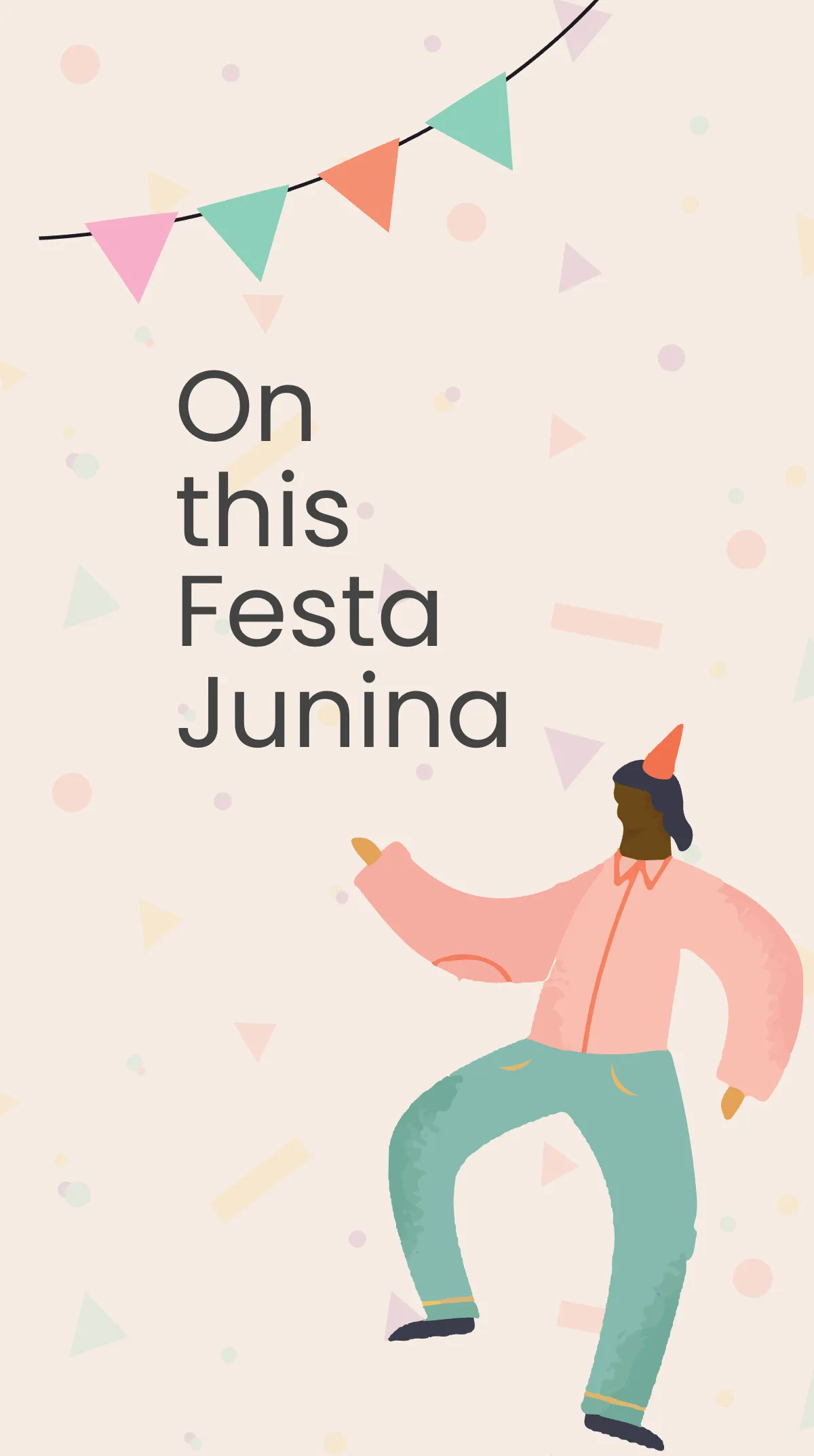 Free Festa Junina Event Instagram Story Template to Edit Online