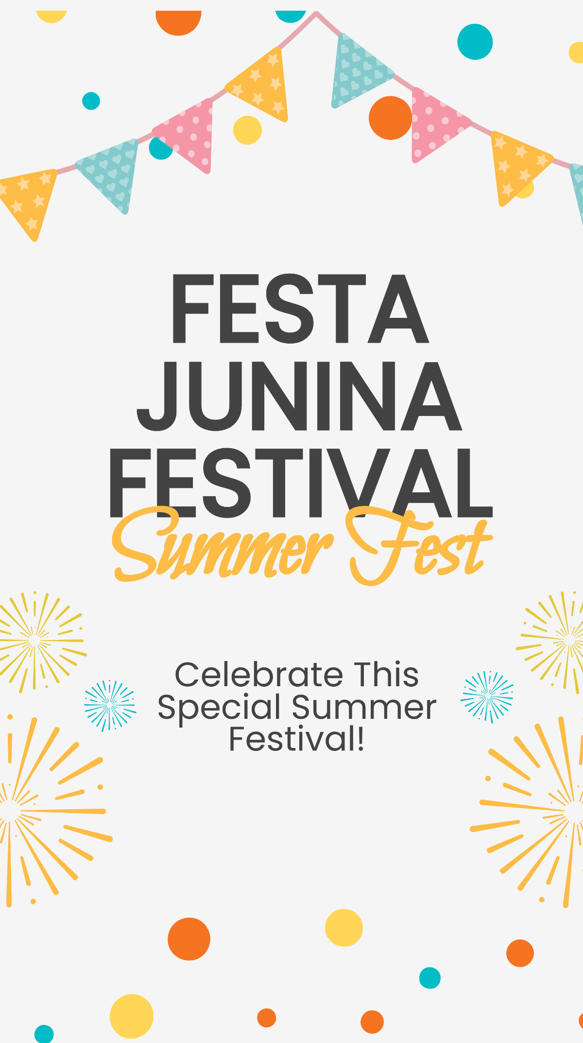 Festa Junina Festival Instagram Story Template