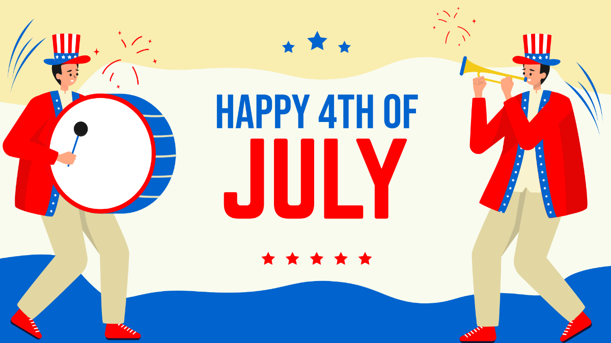 Free Awesome 4th Of July Wallpaper Template