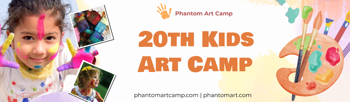 Free Kids Art Camp Billboard Template