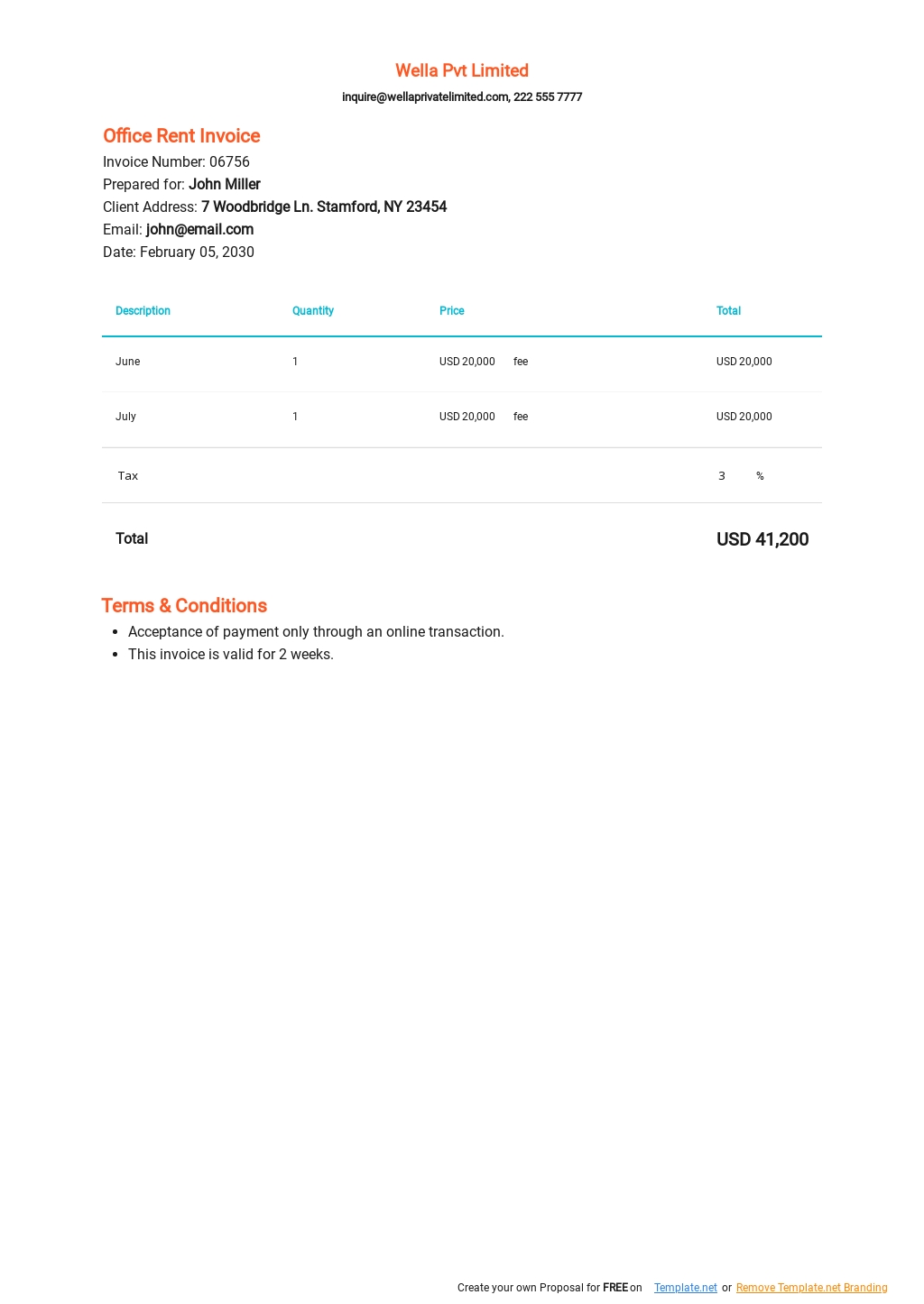 free-rent-invoice-templates-17-download-in-word-excel-pages