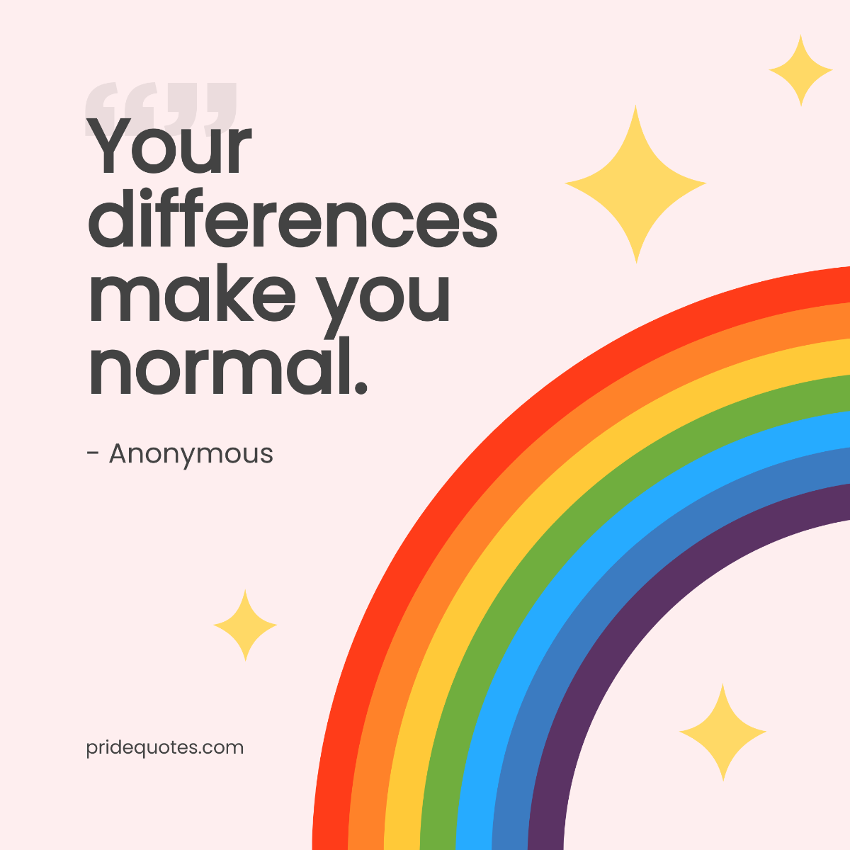 Pride Month Quote Instagram Post Template